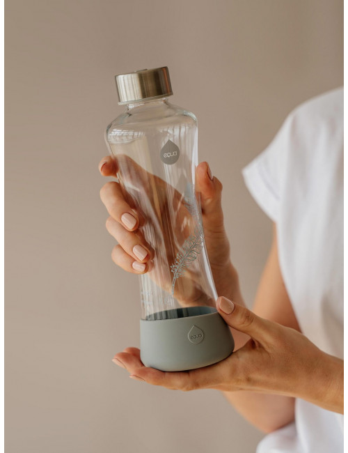 Klaaspudel silikoonkaitsega...