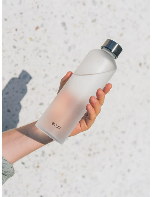 Klaaspudel 750ml Velvet black